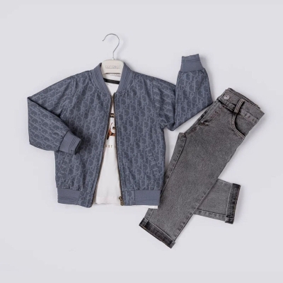 ERKEK 2/5 YAŞ MONTLU TİŞÖRTLÜ 3 LÜ TAKIM