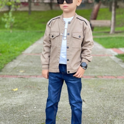 ERKEK 2/5 YAŞ SÜLFÜR CEKET ÜÇLÜ TAKIM