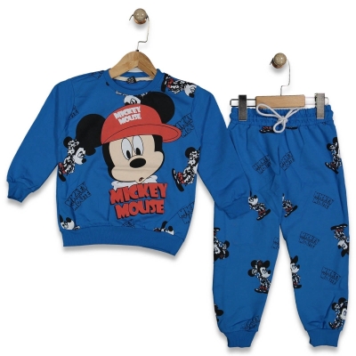 ERKEK  3/10 YAŞ MICKEY MOUSE BASKILI TAKIM