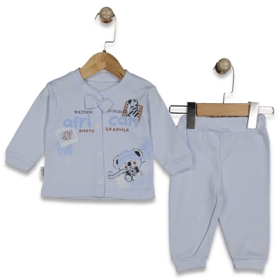 ERKEK 3/6 AY FOTOĞRAFÇI AYI BASKILI TAKIM