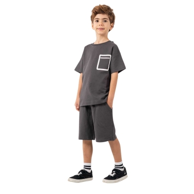 ERKEK 3/6 YAŞ CEP YÜKSEK  BASKILI PENYE İKİLİ TAKI