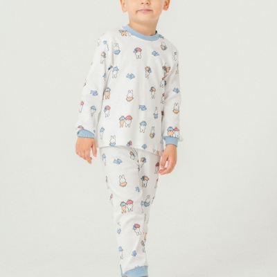 ERKEK 3/6 YAŞ TAVŞANLI PJAMA TAKIM
