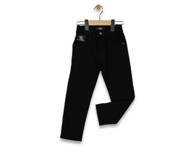 ERKEK 3/7 YAŞ KOT SİYAH KOT PANTALON