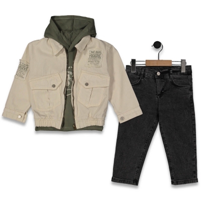 ERKEK 4/7 YAŞ THE REAL 3'LÜ ERKEK ÇOCUK TAKIM