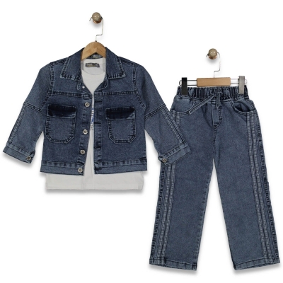 ERKEK 5/12 YAŞ 3 LÜ KOT  TAKIM