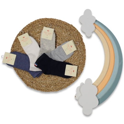 ERKEK 5/7 YAŞ TOMMY DESENLİ ERKEK SOKET ÇORAP