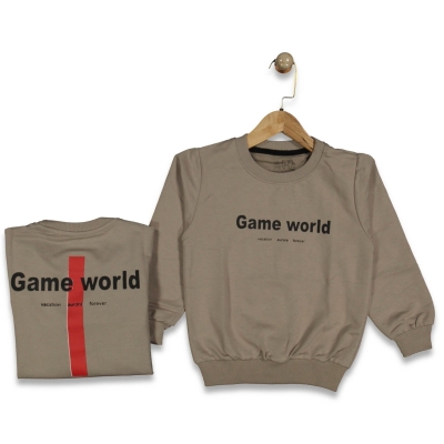 ERKEK 5/8 YAŞ GAME WORLD SWEAT