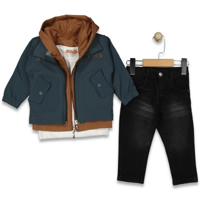 ERKEK 5/8 YAŞ HANDC RAFTED NAKIŞLI  4 LÜ TAKIM