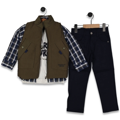 ERKEK 5/8 YAŞ STARSINTHASKY YELEKLİ MEVSİMLİK 4 LÜ