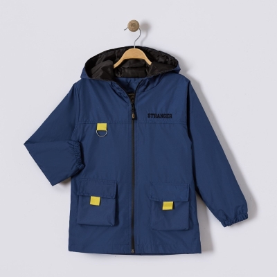 ERKEK 5/8 YAŞ STRANGER NAKIŞLI YAĞMURLUK