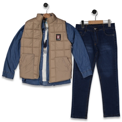 ERKEK 5/8 YAŞNO BO ARMALI MEVSİMLİK 4 LÜ TAKIM