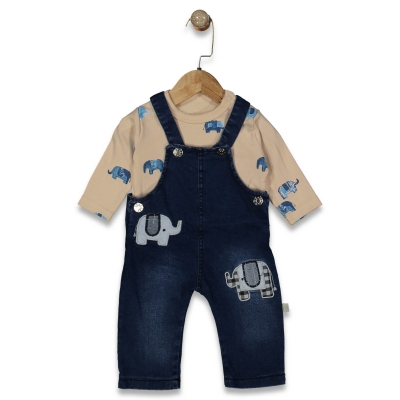 ERKEK 6/18 AY FİL BASKILI KOT SLOPET