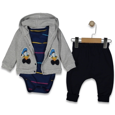 ERKEK 6/18 AY ÖRDEKLİ 3 LÜ ZIBINLI TAKIM