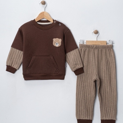 ERKEK 6/18 AY SÜZENELİ BEAR ERKEK BEBEK TAKIM
