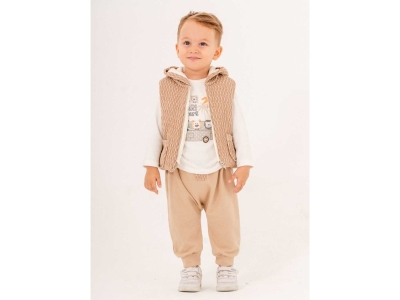 ERKEK 6/24 AY BEAR YELEKLİ TAKIM
