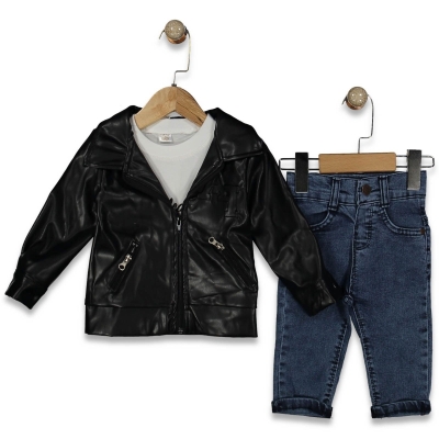 ERKEK 6/24 AY EMBOS BASKILI DERİ