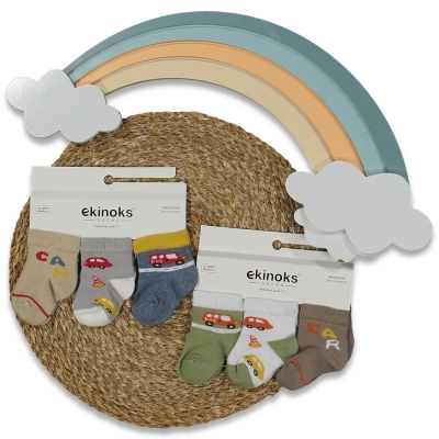 ERKEK 6/6 AY 12&#039;Lİ LUSİ DESEN ERKEK BEBE MEVSİMLİK