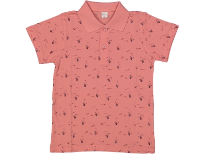 ERKEK 6/9 YAŞ POLO YAKA YELKEN BASKILI SWEAT