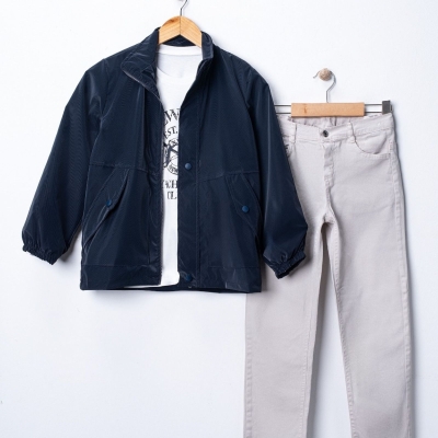 ERKEK 7/10 YAŞ BILL ABONÇ ÇOCUK İKİLİ GÖMLEK