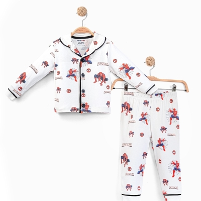ERKEK 7/10 YAŞ SPIDERMAN BASKILI 7-10 YAŞ PİJAMA T