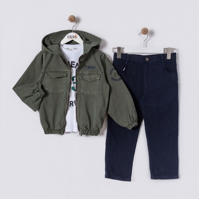 ERKEK 8/11 YAŞ AUTHENTIC 3LU TAKIM