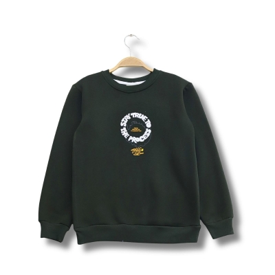 ERKEK 9/12 YAŞ STAY TRUE BASKILI SWEAT