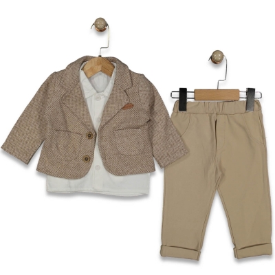 ERKEK 9/24 AY CEKETLİ ÜÇLÜ TAKIM