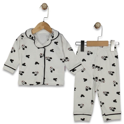 ERKEK 9/24 AY FARE KAFASI BASKILI PJAMA TAKIM