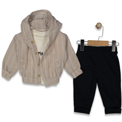 ERKEK 9/24 AY KAPŞONLU 3LÜ TAKIM