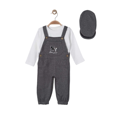 ERKEK 9/24 AY NY NAKIŞLI ŞAPKALI TAKIM