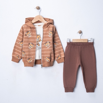 ERKEK 9/24 AY PİPPO BASKILI 3 LÜ TAKIM