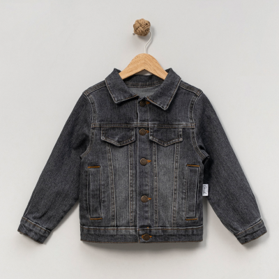 ERKEK ÇOCUK 4-7 YAŞ FILATO CEPLİ KOT CEKET