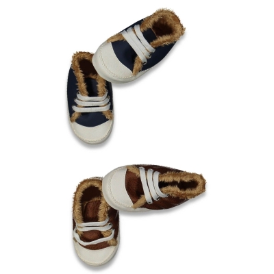 ERKEK İÇİ PELUŞ BAĞCIKLI AYAKKABI