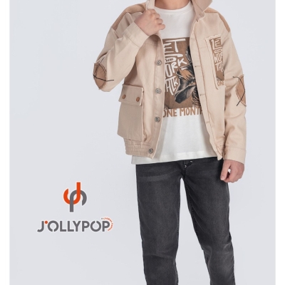 JOLLYPOP 4809-ERKEK 10/13 YAŞ 3&#039;LÜ KARGO CEP HIRKALI TAKIM