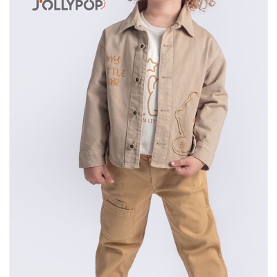 JOLLYPOP 4820-ERKEK 2/5 YAŞ 3LÜ MY LITTLE BEAR NAKIŞLI