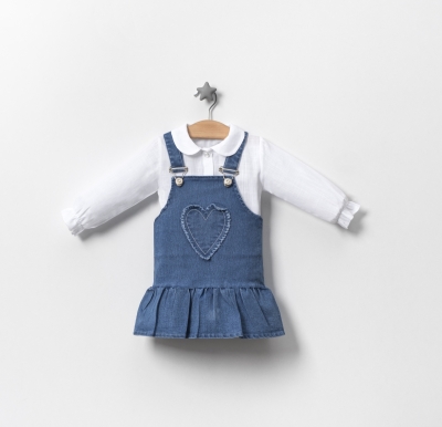 KALP NAKIŞLI KOT ELBİSE