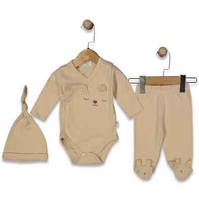 KIZ 0/6 AY BADİ AYICIK KULAKLI TAKIM