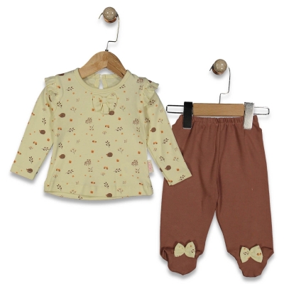 KIZ 0/6 AY LİTTLE LAYDİ PATİKLİ 2'Lİ TAKIM