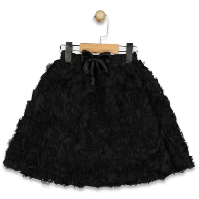 KIZ 10/13 YAŞ GÜLLÜ PAPYON ETEK