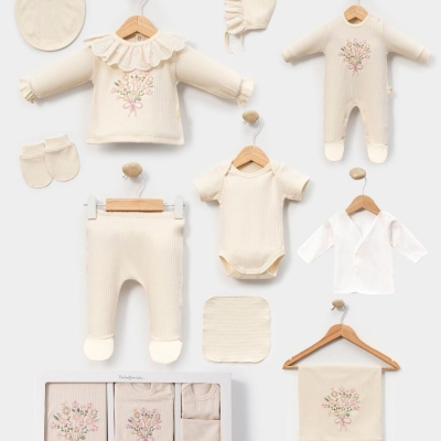 KIZ 1/1 AY ÇİÇEK BUKETİ 10LU SET