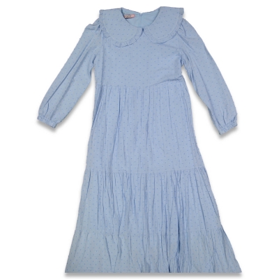 KIZ 11/16 YAŞ ZARA YAKA ÇİNGENE ETEK KESME AİROBİN