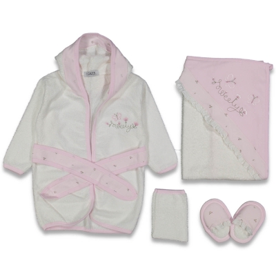 KIZ 1/12 AY SWETY BORNOZ SET