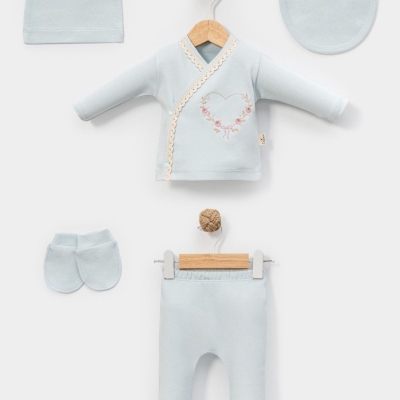 KIZ 1/3 AY KALP NAKIŞLI 5Lİ SET