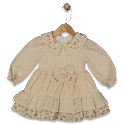 KIZ 1/3 YAŞ ÇİFT YAKALU ELBİSE