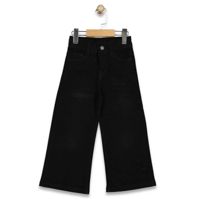 KIZ 13/16 YAŞ  İNCİLİ KOT PANTOLON