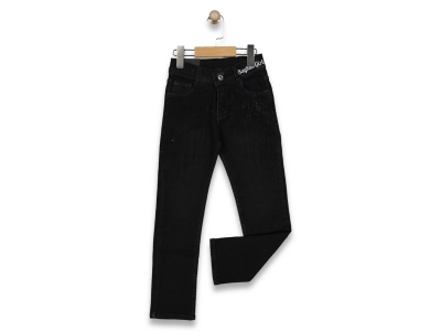 KIZ 13/16 YAŞ ÖNÜ KÜÇÜK TAŞLI KOT PANTOLON
