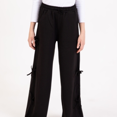 KIZ 13/16 YAŞ YANI BAĞCIKLI BAGGY FIT TEK ALT