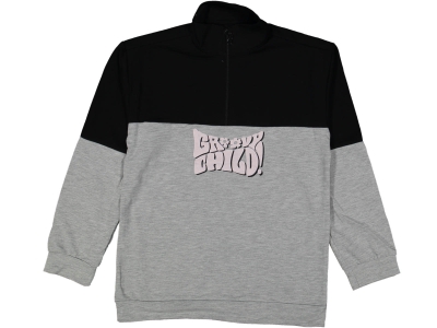 KIZ 13/16 YAŞ YARIM FERMUARLI CHILD BASKILI SWEAT