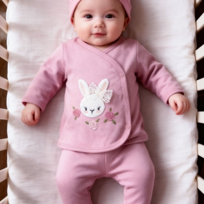 KIZ 1/6 AY FİYONKLU TAVŞAN TAKIM