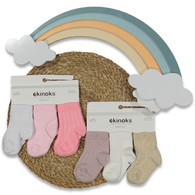 KIZ 18/18 AY 12&#039;Lİ FERYA DESEN KIZ BEBE MEVSİMLİK